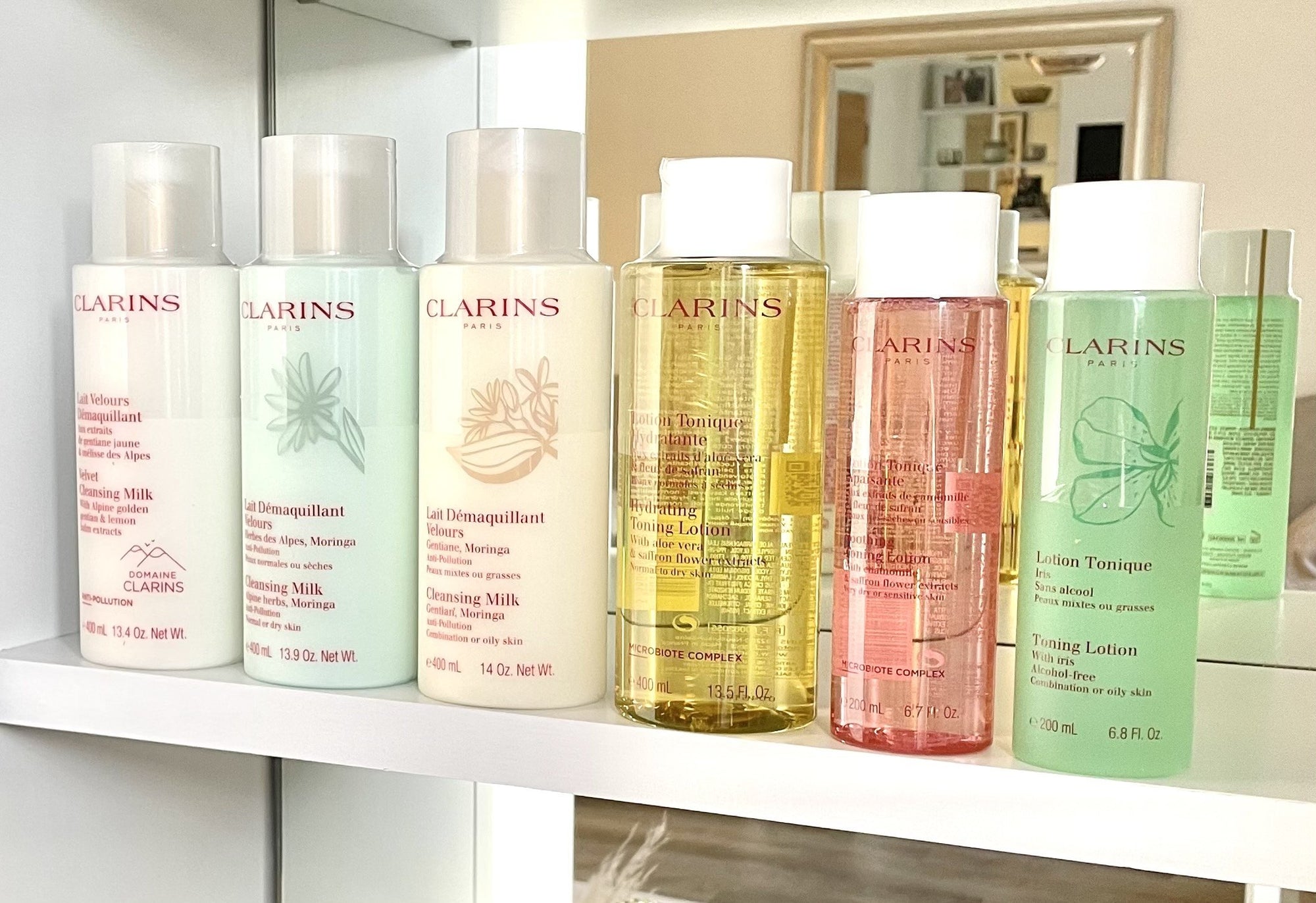 What's happened to the Clarins Cleansing Milks and Toning Lotions? - Beauty Full Time