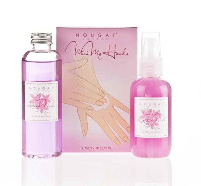 Nougat London BeautyNougat London Cherry Blossom Mini My Hands Set Hand Wash & Hand Cream- Beauty Full Time