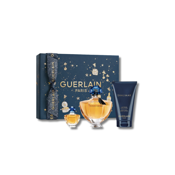 Guerlain Shalimar Gift Set 50ml EDP + 75ml Body Lotion + 5ml EDP