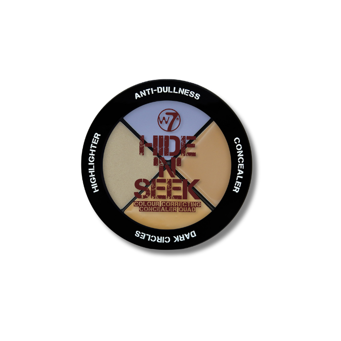 W7 Hide N' Seek Colour Correcting Concealer Quad
