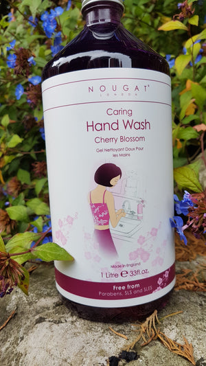 Nougat London BeautyNougat London Cherry Blossom Caring Hand Wash 1000ml Hand Wash- Beauty Full Time