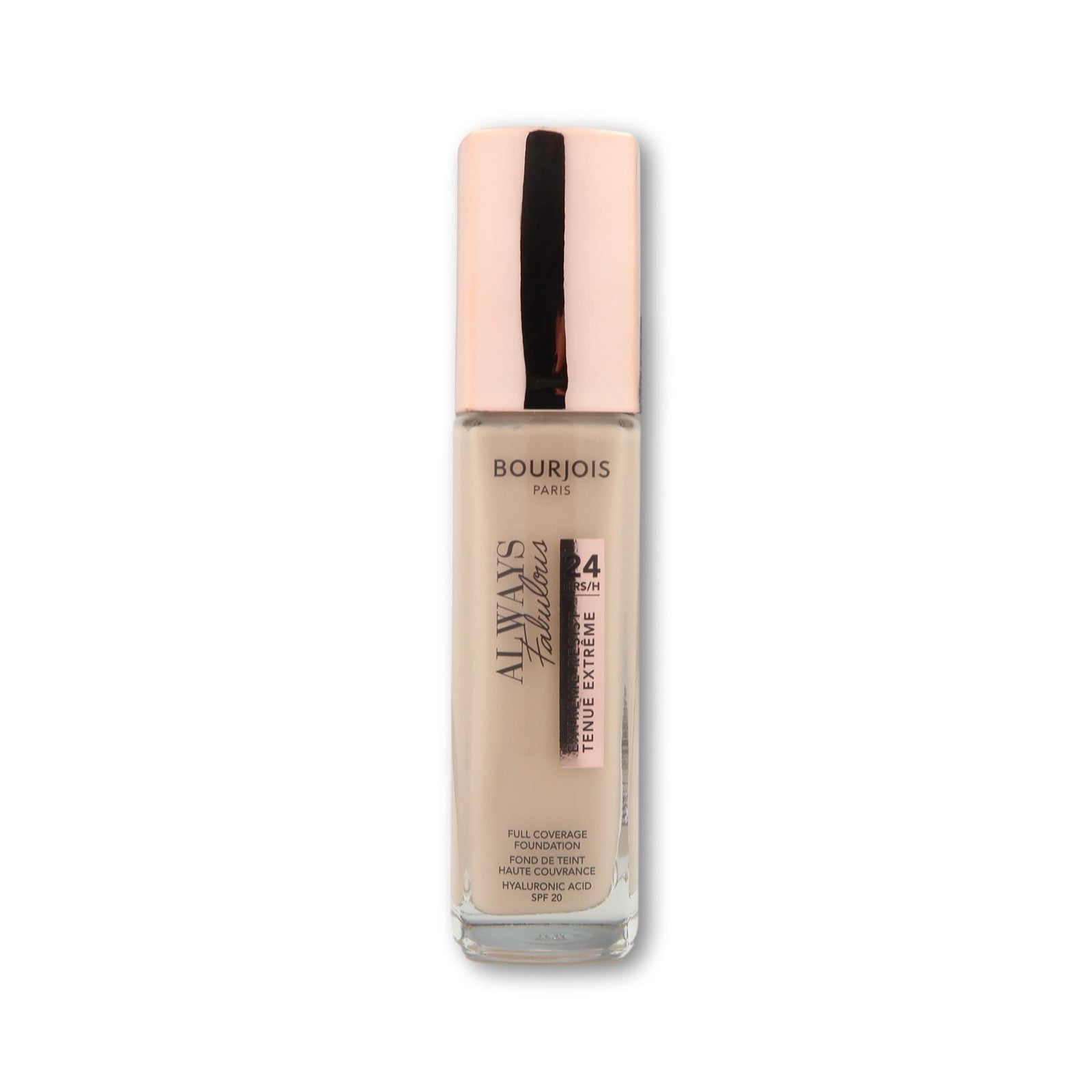 Bourjois Always Fabulous Foundation 100 Rose Ivory 