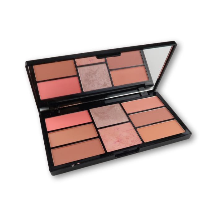 Freedom Pro Blush & Highlight Palette Peach & Baked