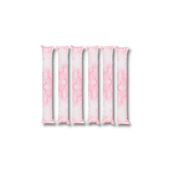 W7W7 Heatless 6-Piece Satin Hair Rollers Heatless Rollers- Beauty Full Time