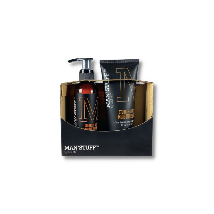 Man' StuffMan’Stuff Stubble Duo Mens Skincre Gift Set- Beauty Full Time