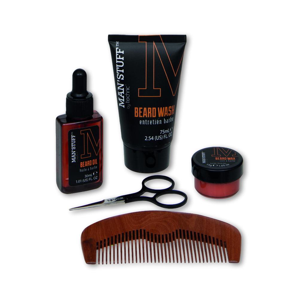 Man' StuffMan' Stuff Tidy Whiskers Gift Set Beard Set- Beauty Full Time