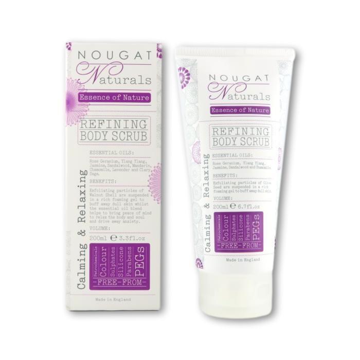 Nougat London BeautyNougat Naturals Calming & Relaxing Body Scrub 200ml Body Scrub- Beauty Full Time