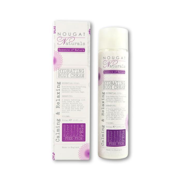Nougat London BeautyNougat Naturals Calming & Relaxing Hydrating Body Cream 300ml Body Cream- Beauty Full Time