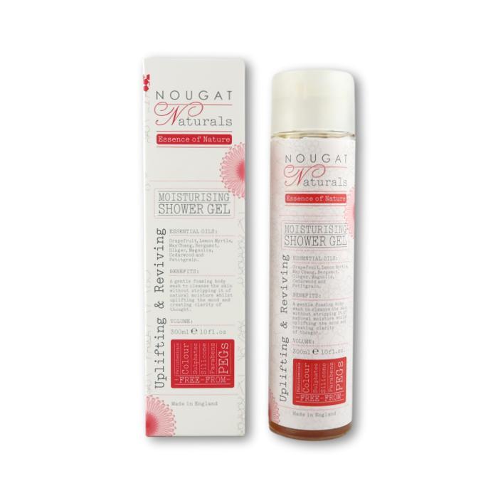 Nougat London BeautyNougat Naturals Uplifting & Reviving Shower Gel 300ml Shower Gel- Beauty Full Time
