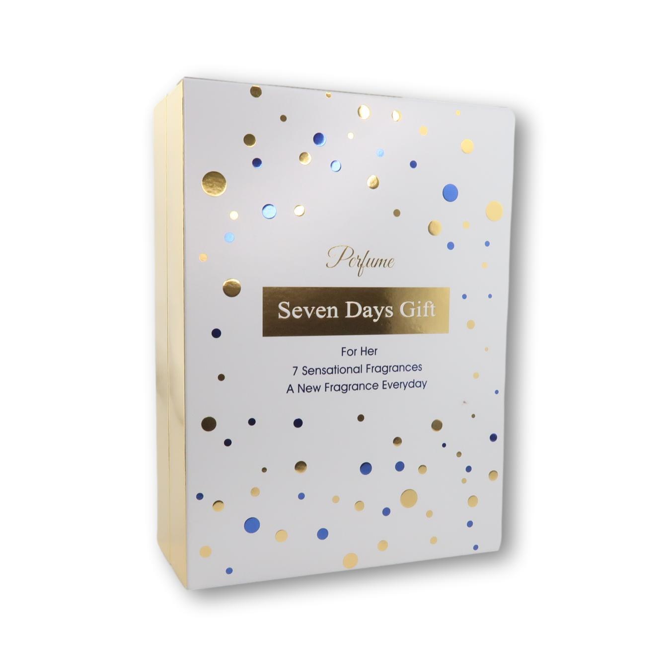 SaffronSaffron London 7 Days Gift Perfume Advent Calendar for Her Advent Calendars- Beauty Full Time