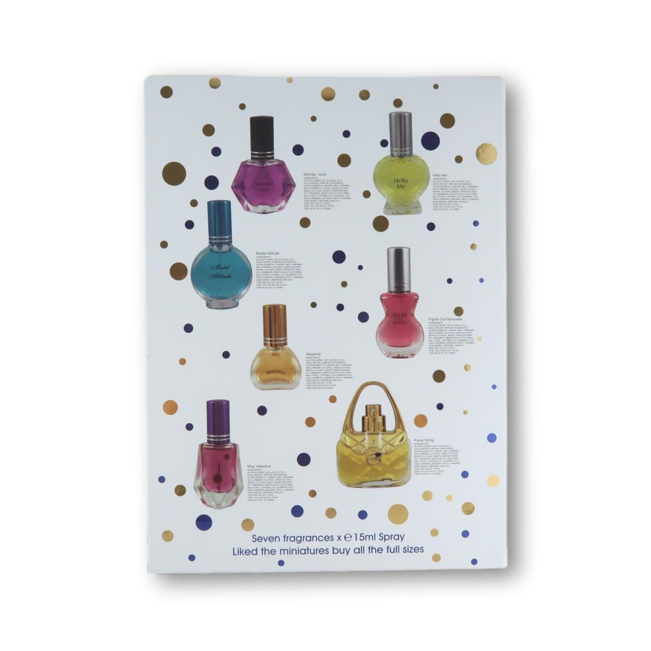 SaffronSaffron London 7 Days Gift Perfume Advent Calendar for Her Advent Calendars- Beauty Full Time