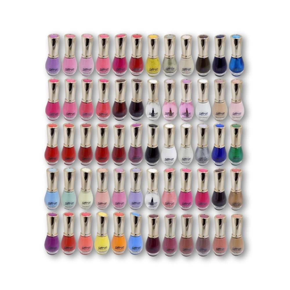 SaffronSaffron Nail Polish Nail Varnish- Beauty Full Time