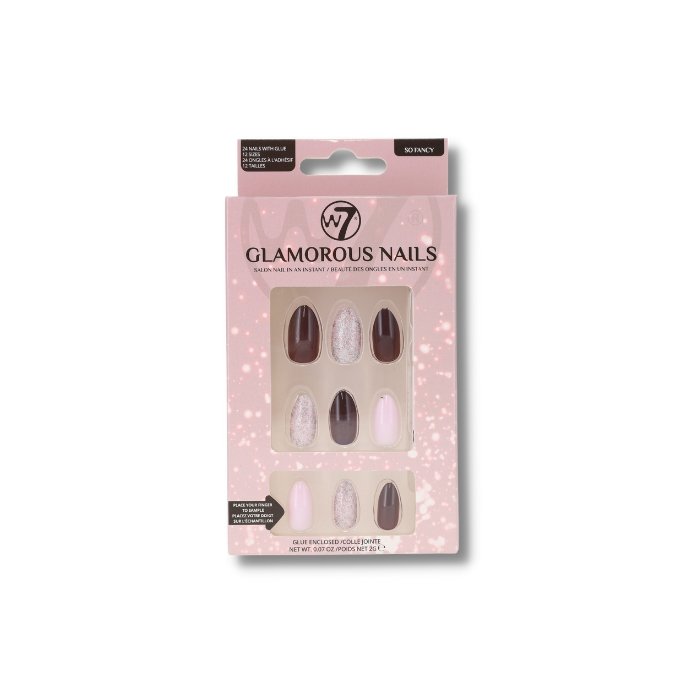 W7W7 Glamourous Nails So Fancy False Nails- Beauty Full Time