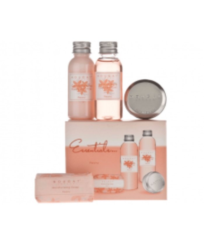 Nougat London BeautyNougat London Peony Essentials Travel Set Travel Essentials- Beauty Full Time