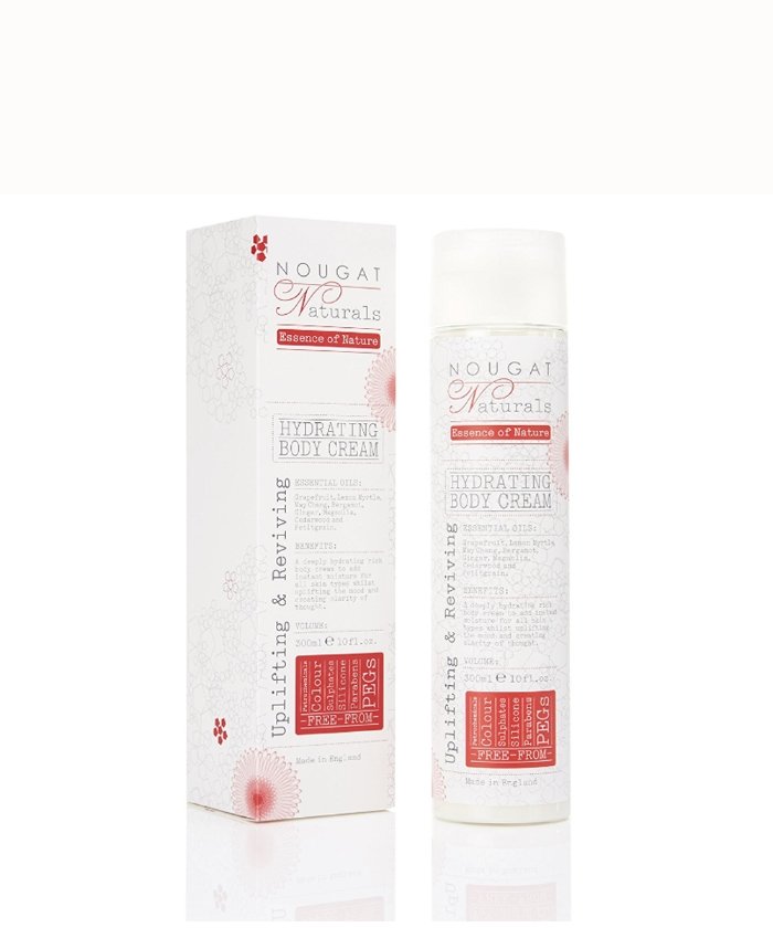 Nougat London BeautyNougat Naturals Uplifting & Reviving Hydrating Body Cream 300ml Body Cream- Beauty Full Time